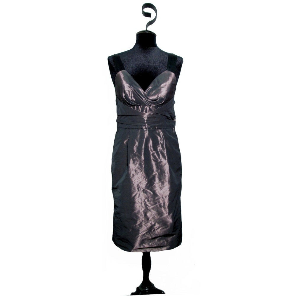 Banana Republic Purple Taffeta Dress ~ Size 6